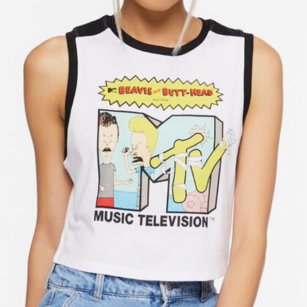 Beavis & Butt-Head crop top